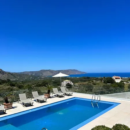 Vuna - Heated Pool -sea View Chania (Crete)